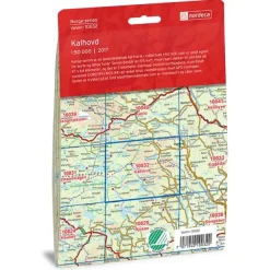 Kalhovd Nordeca Norge 1:50 000 10032