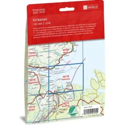 Kirkenes Nordeca Norge 1:50 000 10179