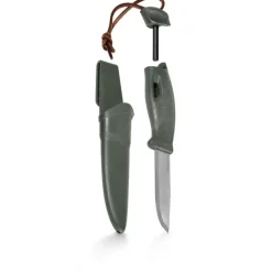 Kniv med tennstål Light My Fire FireKnife BIO SageGreen