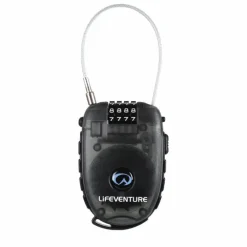 Kodelås med vaier Lifeventure Cable Lock Black