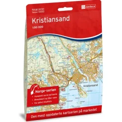Kristiansand Nordeca Norge 1:50 000 10002
