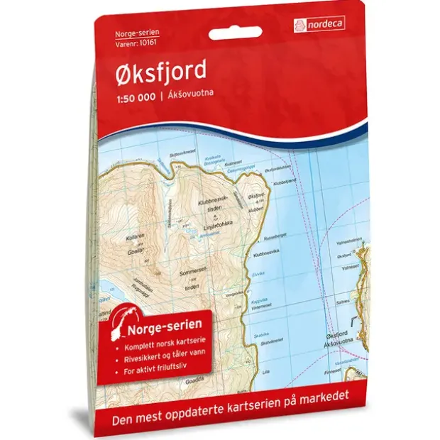 Øksfjord Nordeca Norge 1:50 000 10161