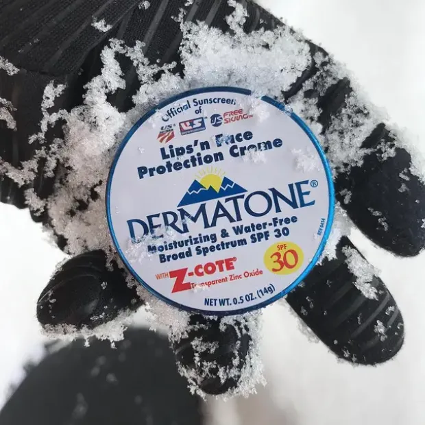 Kuldekrem med solfaktor 30 Dermatone Mini Tin Z-Cote 30