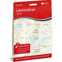 Lakkonjarga Nordeca Norge 1:50 000 10174