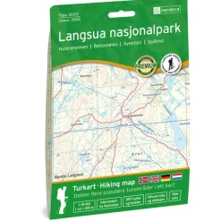Langsua Nasjonalpark Nordeca Topo 1:50 000 3002