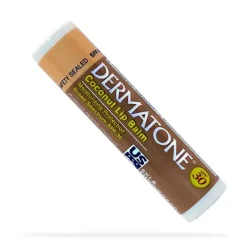 Lepomade med solfaktor 30 Dermatone Coconut Lip Balm 30
