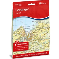 Levanger Nordeca Norge 1:50 000 10095