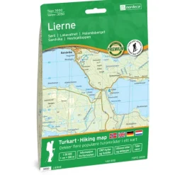 Lierne Nordeca Topo 1:50 000 3050