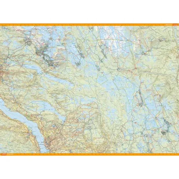 Lillehammer Calazo Turkart 1:50 000
