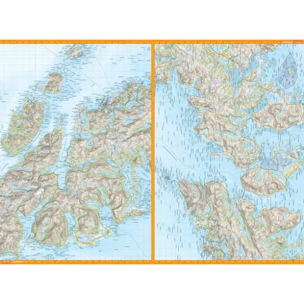 Lofoten Calazo Turkart 1:50 000