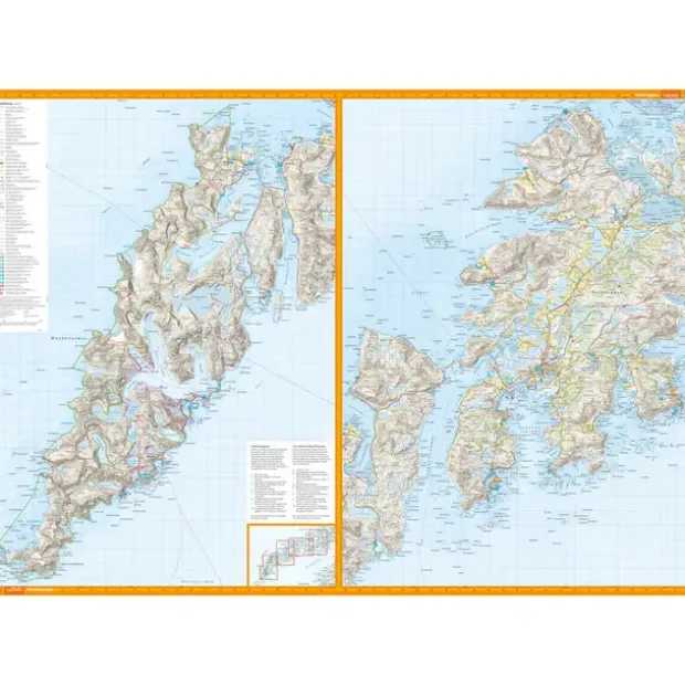 Lofoten Calazo Turkart 1:50 000