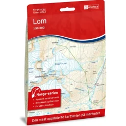 Lom Nordeca Norge 1:50 000 10064