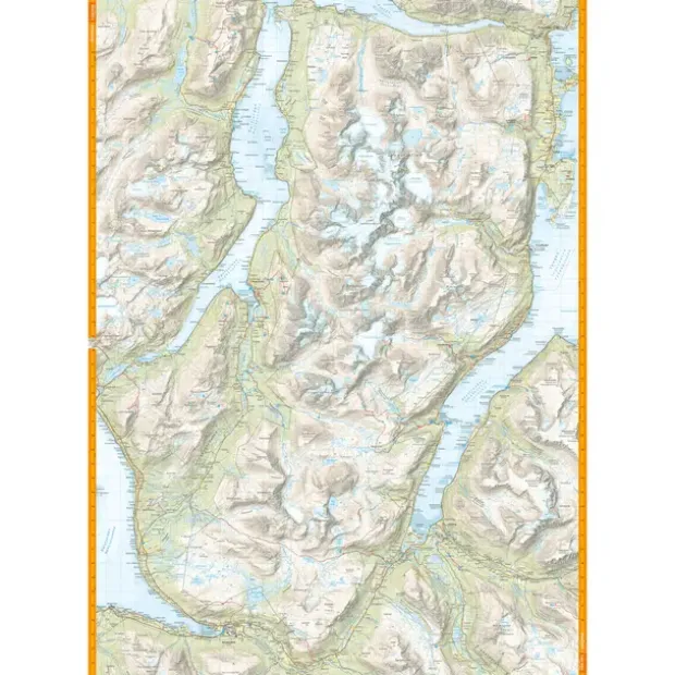 Lyngen Calazo Turkart 1:50 000