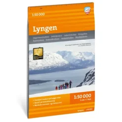 Lyngen Calazo Turkart 1:50 000
