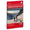Lyngenhalvøya nord Calazo Høyfjellskart 1:25 000