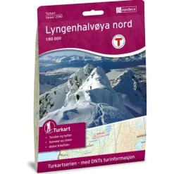 Lyngenhalvøya nord Nordeca Turkart 1:50 000 2780