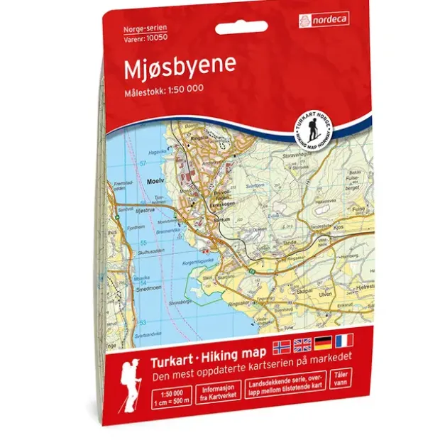 Mjøsbyene Nordeca Norge 1:50 000 10050