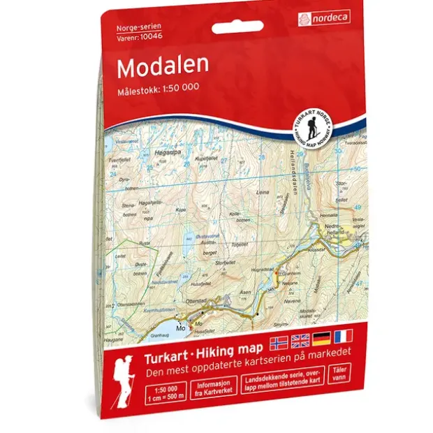Modalen Nordeca Norge 1:50 000 10046