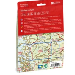 Modalen Nordeca Norge 1:50 000 10046