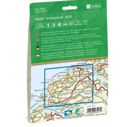Molde-Kristiansund Nordeca Topo 1:50 000 3047