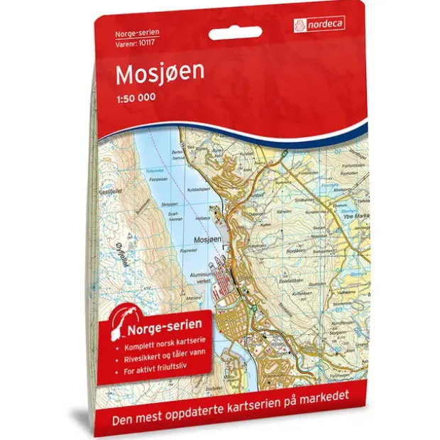 Mosjøen Nordeca Norge 1:50 000 10117