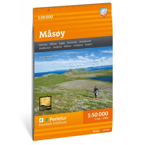 Måsøy Calazo Turkart 1:50 000