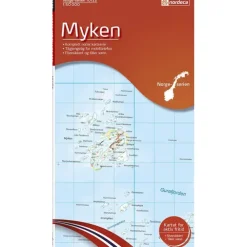 Myken Nordeca Norge 1:50 000 10122