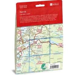 Narvik Nordeca Norge 1:50 000 10139