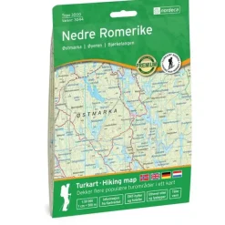 Nedre Romerike Nordeca Topo 1:50 000 3044