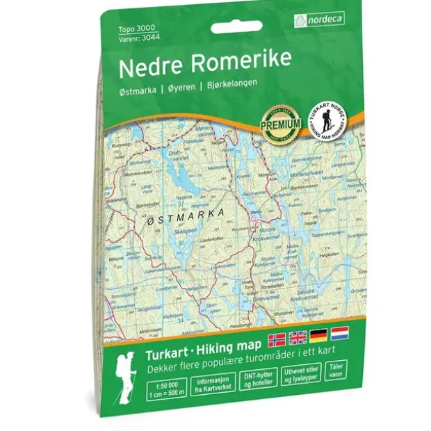 Nedre Romerike Nordeca Topo 1:50 000 3044