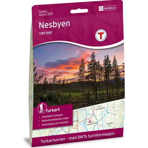 Nesbyen Nordeca Turkart 1:50 000 2573