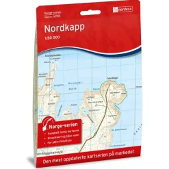 Nordkapp Nordeca Norge 1:50 000 10193
