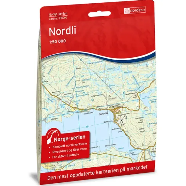 Nordli Nordeca Norge 1:50 000 10104