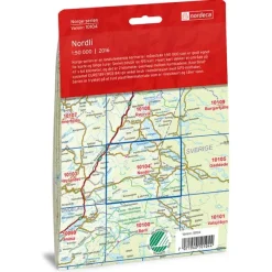 Nordli Nordeca Norge 1:50 000 10104