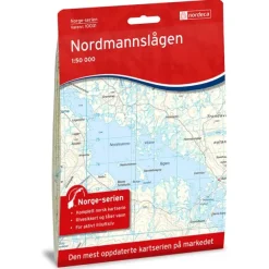Nordmannslågen Nordeca Norge 1:50 000 10031