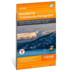 Norefjell Trillemarka–Rollagsfjell Calazo Turkart 1:50 000