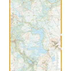Norge på tvers Calazo Turkart 1:50 000