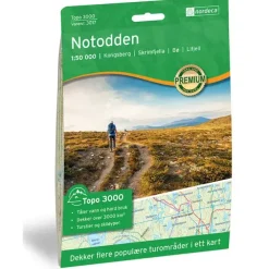 Notodden Nordeca Topo 1:50 000 3017