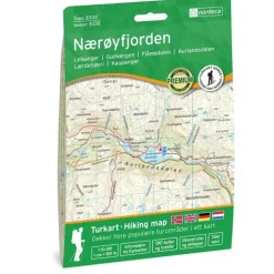 Nærøyfjorden Nordeca Topo 1:50 000 3038