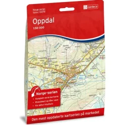 Oppdal Nordeca Norge 1:50 000 10079