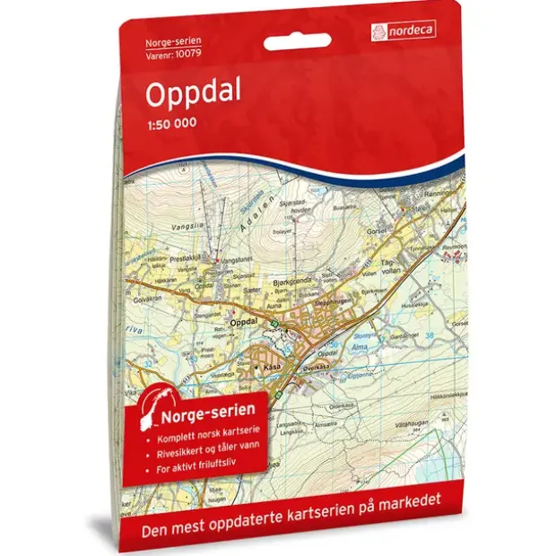 Oppdal Nordeca Norge 1:50 000 10079