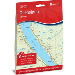 Osensjøen Nordeca Norge 1:50 000 10059