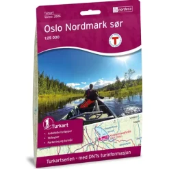 Oslo Nordmark sør Nordeca Turkart 1:25 000 2826
