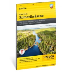 Oslo Romeriksåsene Calazo Stikart 1:20 000