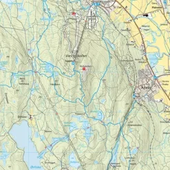 Oslo Romeriksåsene Calazo Stikart 1:20 000