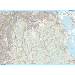 Oslo Østmarka Calazo Løypekart 1:20 000