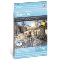 Oslo Østmarka Calazo Løypekart 1:20 000