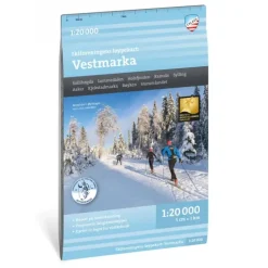 Oslo Vestmarka Calazo Løypekart 1:20 000
