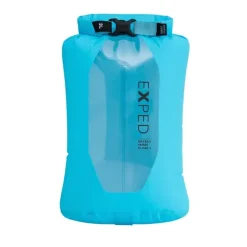 Pakkpose 3 liter Exped Drybag Versa Clear 3 Cyan