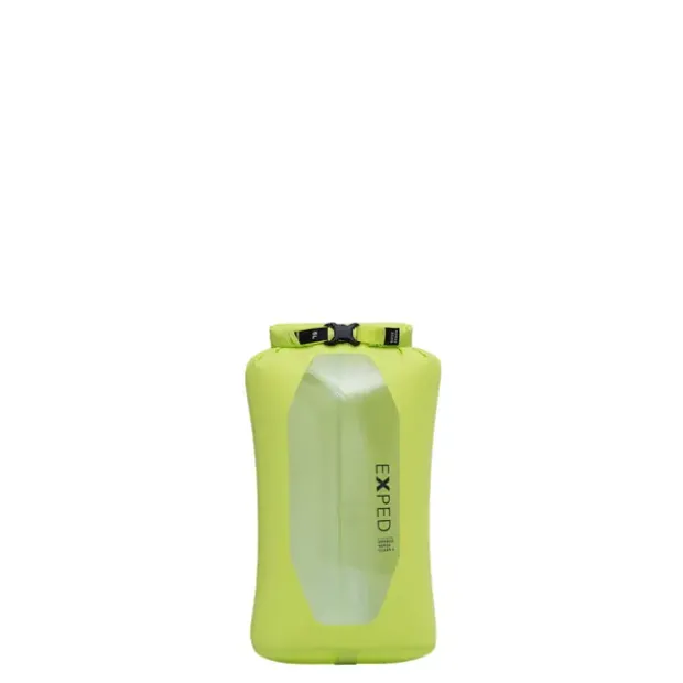 Pakkpose 5 liter Exped Drybag Versa Clear 5 Lime